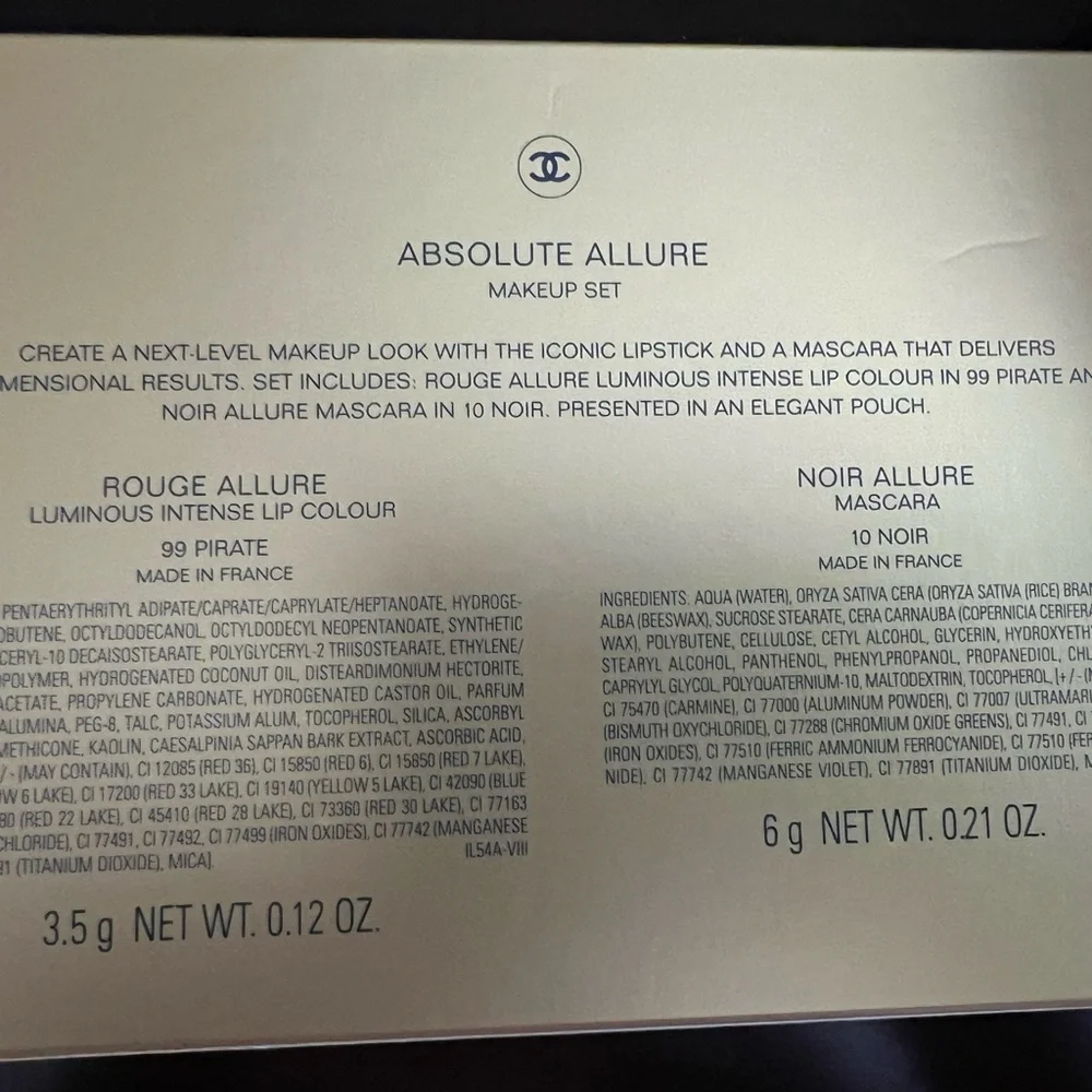 Chanel Absolute Allure makeup set in original box w/Chanel gift box & packaging - Picture 5 of 6